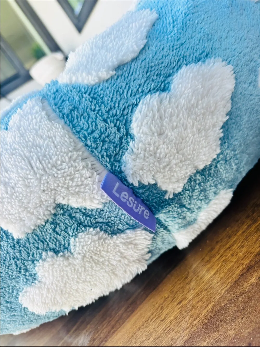 NEW GORGEOUS MEDIUM BEDSURE BLUE CLOUDS PET BED 💙🐾❗️